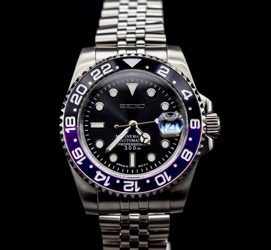The Joker Seikomod Diver | Unique Automatic Watch – Kingdom Watch