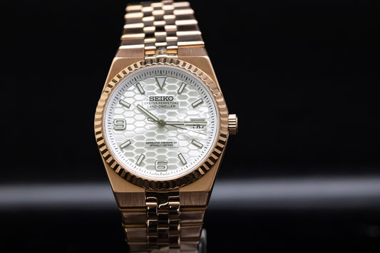 Seiko Mod Rose Gold Land Dweller