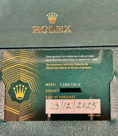 Rolex Submariner Date “Starbucks” – Ref. 126610LV