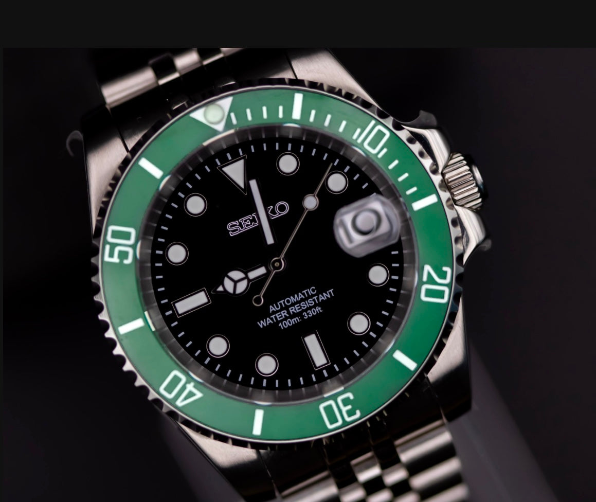 Seikomod Starbucks Diver - Unique NH35 Automatic Watch – Kingdom