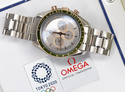 2020 Omega Speedmaster Chrono "Tokyo" Limited Edition Complete Set!