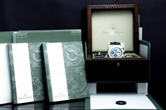 Audemars Piguet Royal Oak Offshore - Ref. 26170ST.OO.D305CR.01 | White Dial with Blue Accents | 42mm | Automatic Chronograph