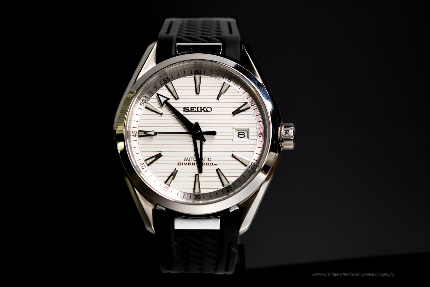 Seikomod White Aqua Terra image 0
