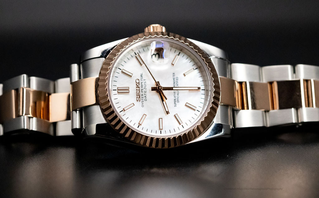 Pearl DateJust Seikomod image 3