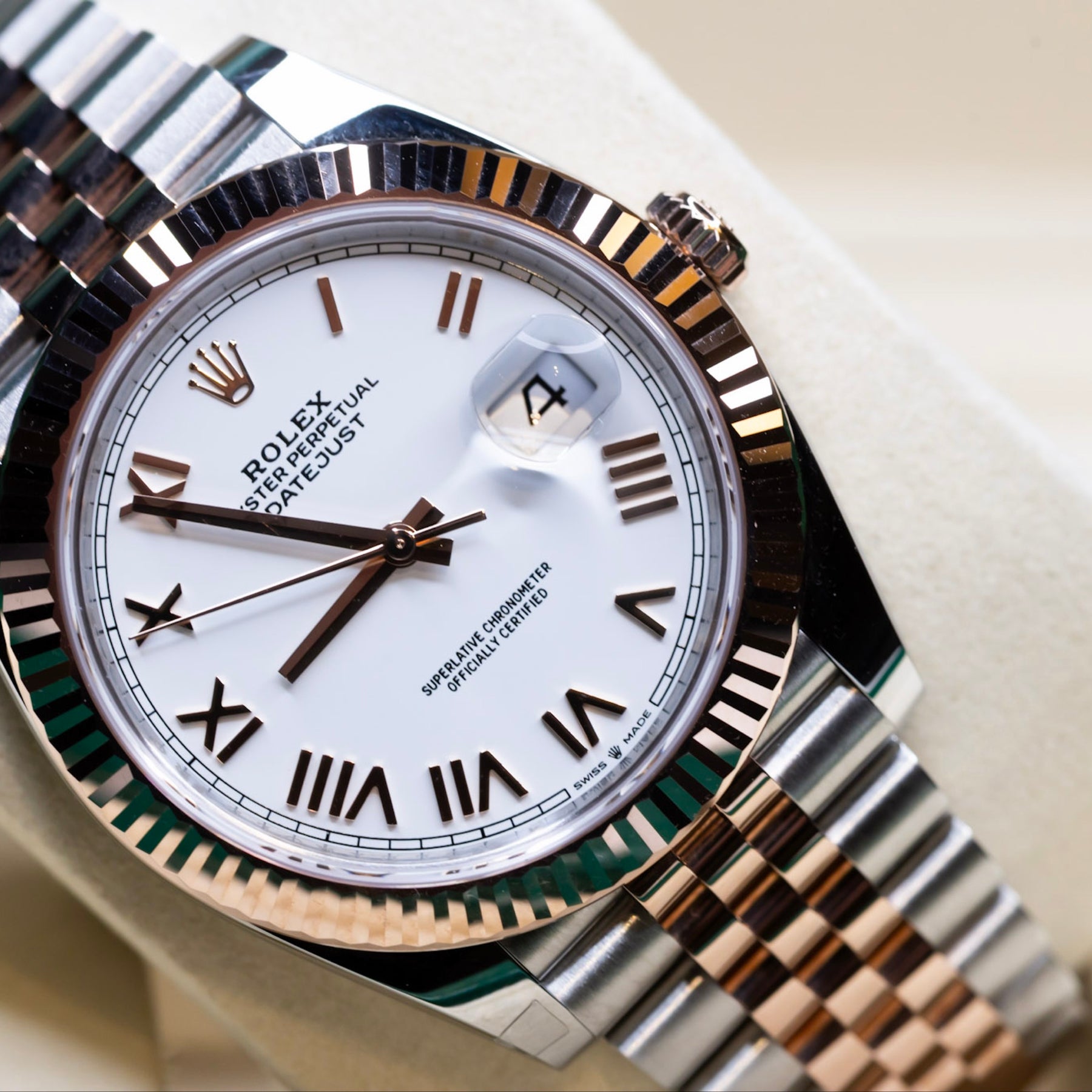 Brand New Unworn 2026 Rolex Datejust 41 Rose Gold Two Tone