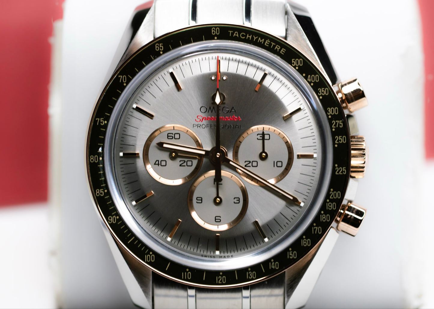 2020 Omega Speedmaster Chrono "Tokyo" Limited Edition Complete Set!