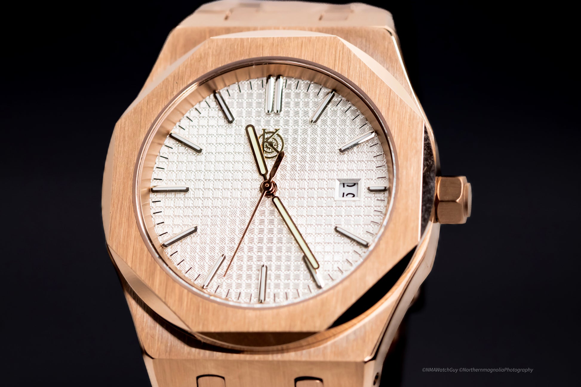 The Rose Gold Monarch - White image 3