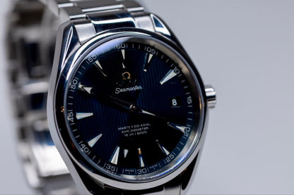 Omega Seamaster Aqua Terra 41.5mm Blue Dial Stainless Steel Automatic