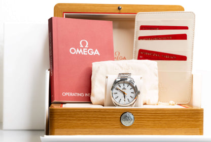 Omega Seamaster Aqua Terra 150M 41mm White Dial Steel 220.10.41.21.02.001 (2023)