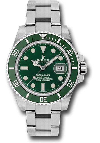 Rolex Submariner Date 116610LV Hulk Green Dial 40mm
