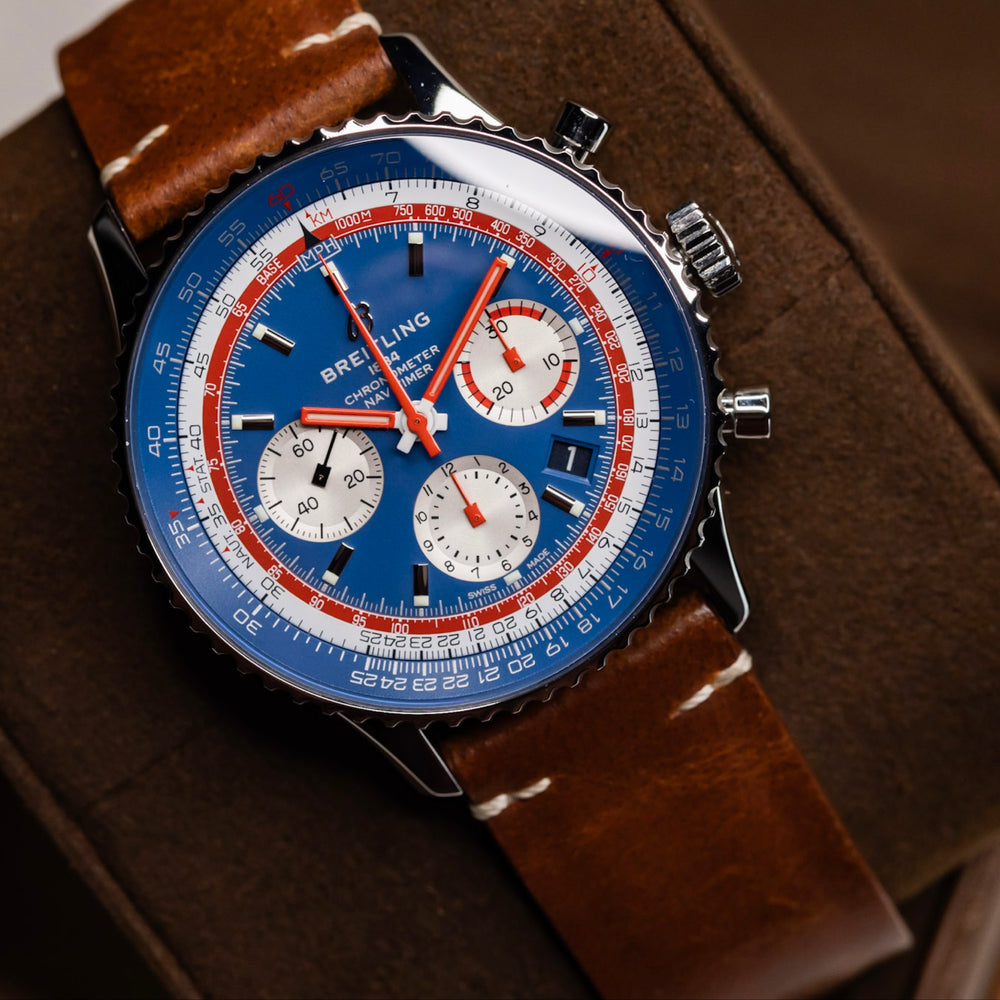 2024 Breitling Navitimer B01 Chronograph 43 Pan Am Edition Complete Set