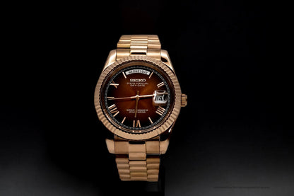 Seiko Mod Day-Date Chocolate image 0