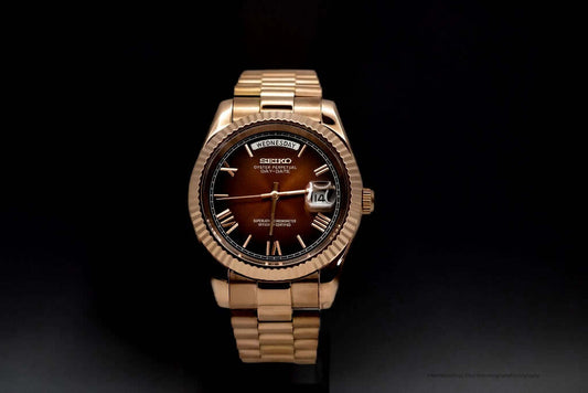 Seiko Mod Day-Date Chocolate image 0