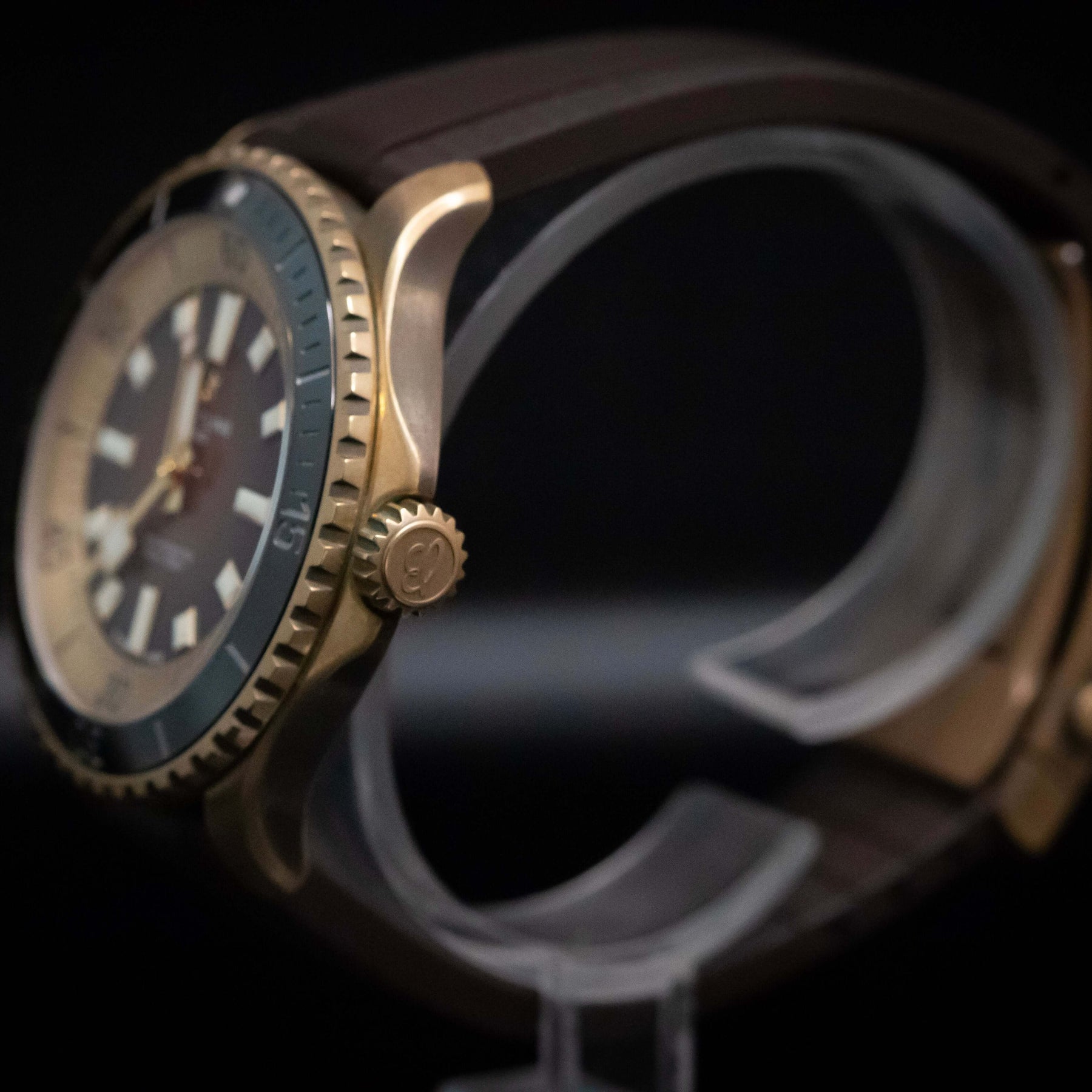 Breitling SuperOcean Automatic 44mm watch featuring bronze case and brown dial, reference N17376.