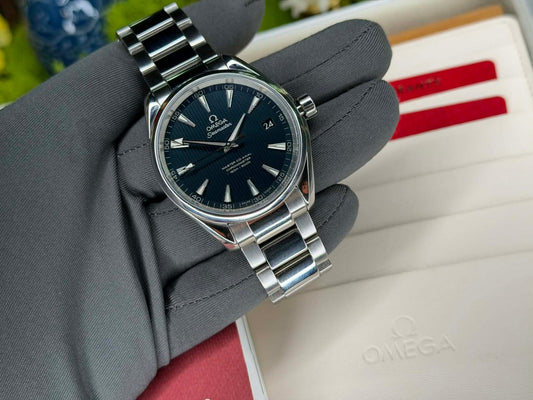 Omega Seamaster Aqua Terra 41.5mm Blue Dial Stainless Steel Automatic