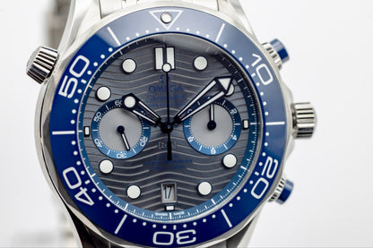 2023 Omega Seamaster Diver 300M Chronograph Complete Set