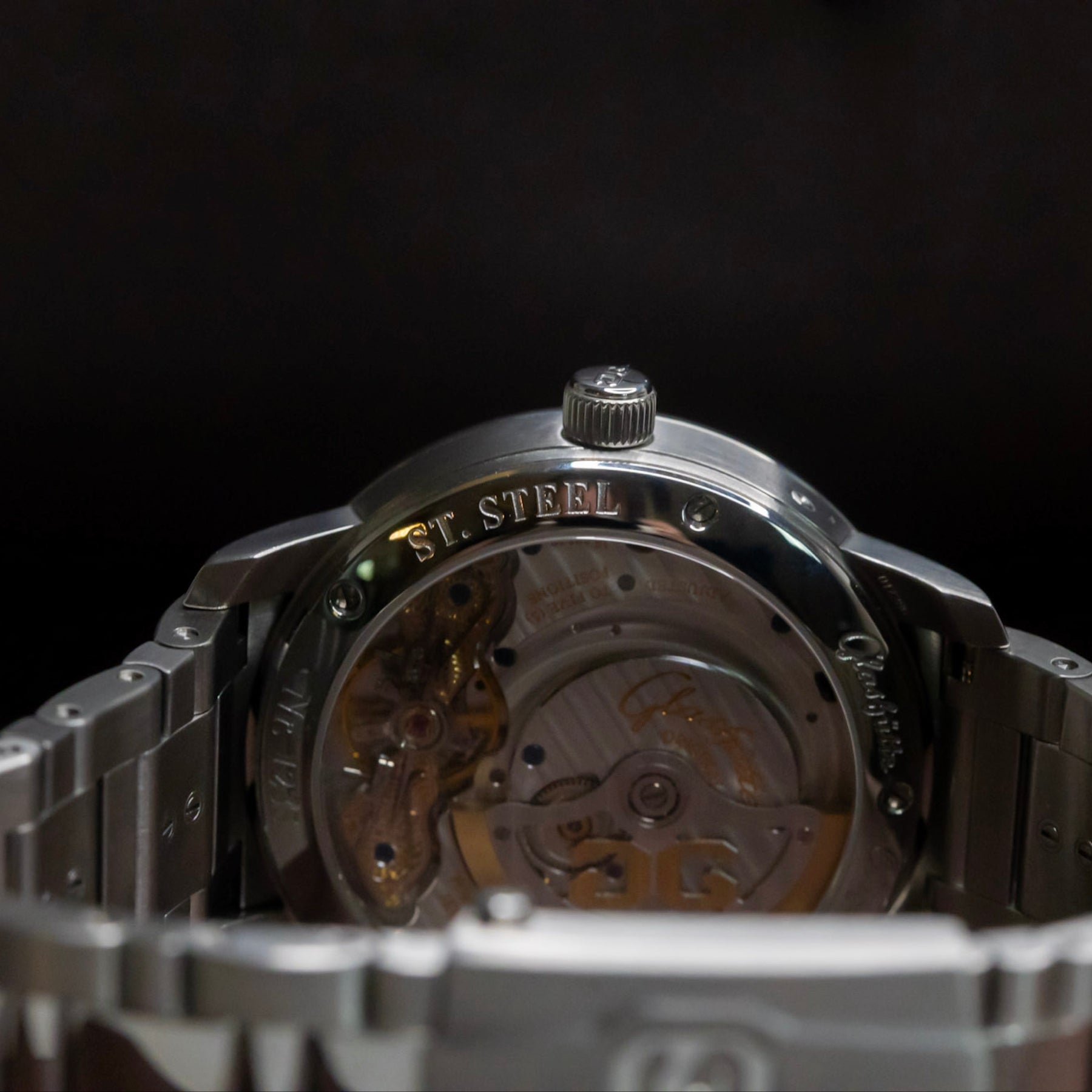 Glashütte Original PanoMaticLunar 1-90-02-43-32-24 Grey Dial 40mm Automatic Big Date