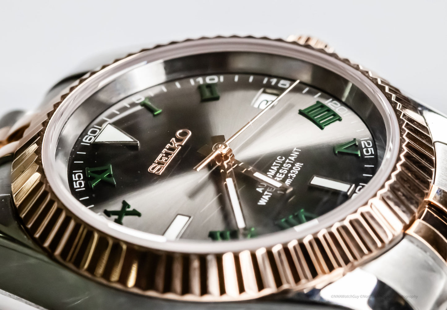 SeikoMod Two Tone RG Wimbledon  image 4