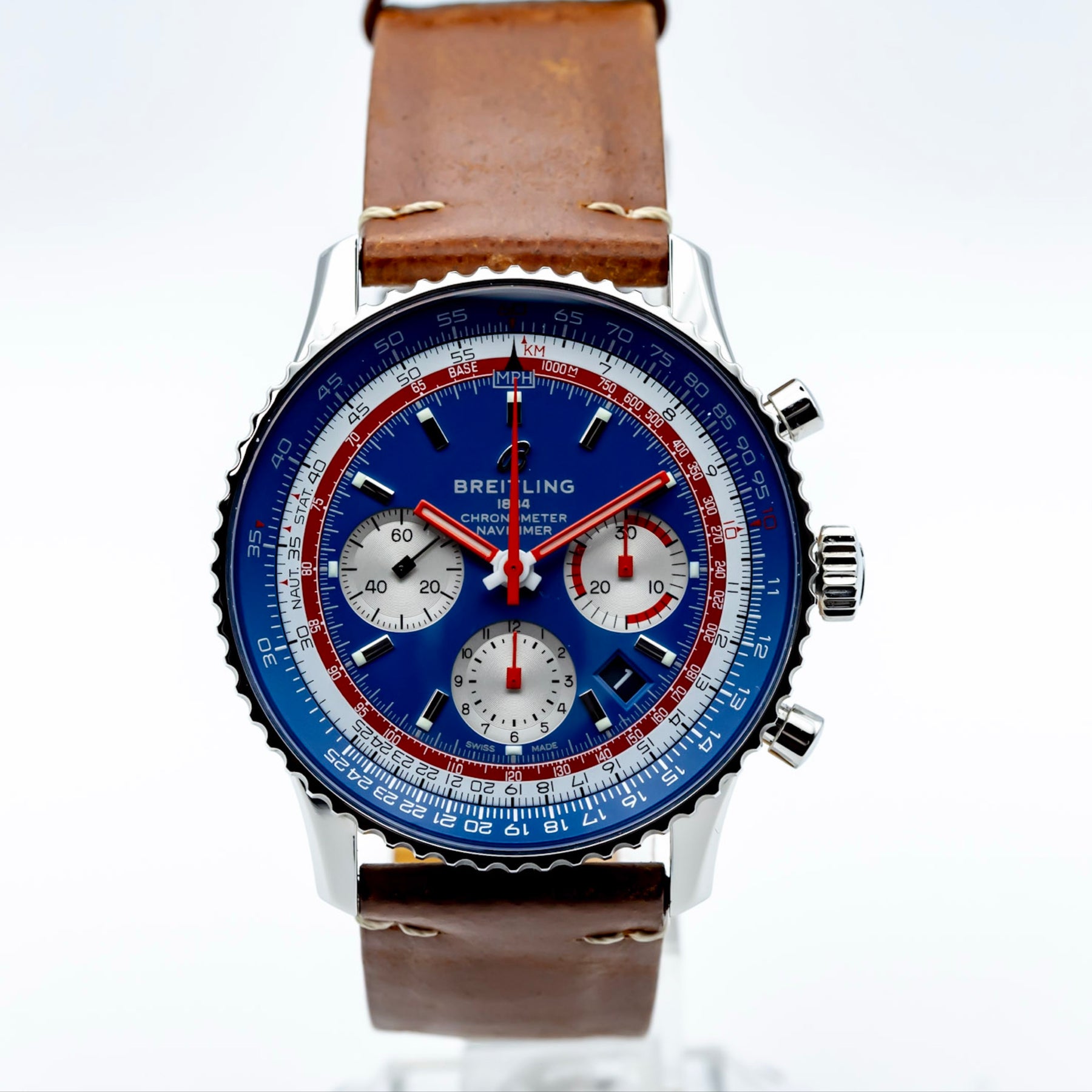 2024 Breitling Navitimer B01 Chronograph 43 Pan Am Edition Complete Set