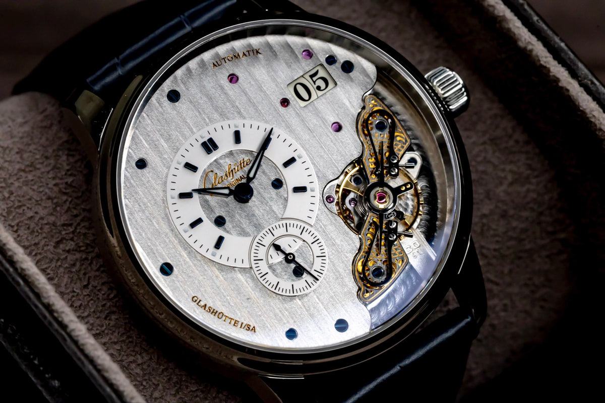 2026 Glashütte Original PanoMaticInverse BNIB Complete Set