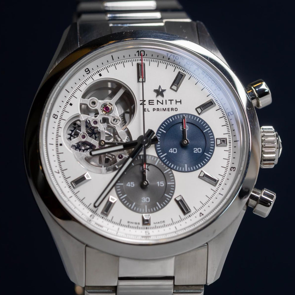 Zenith Chronomaster Open Heart White Dial 03.3300.3604/69.M3300 – El Primero – Full Set