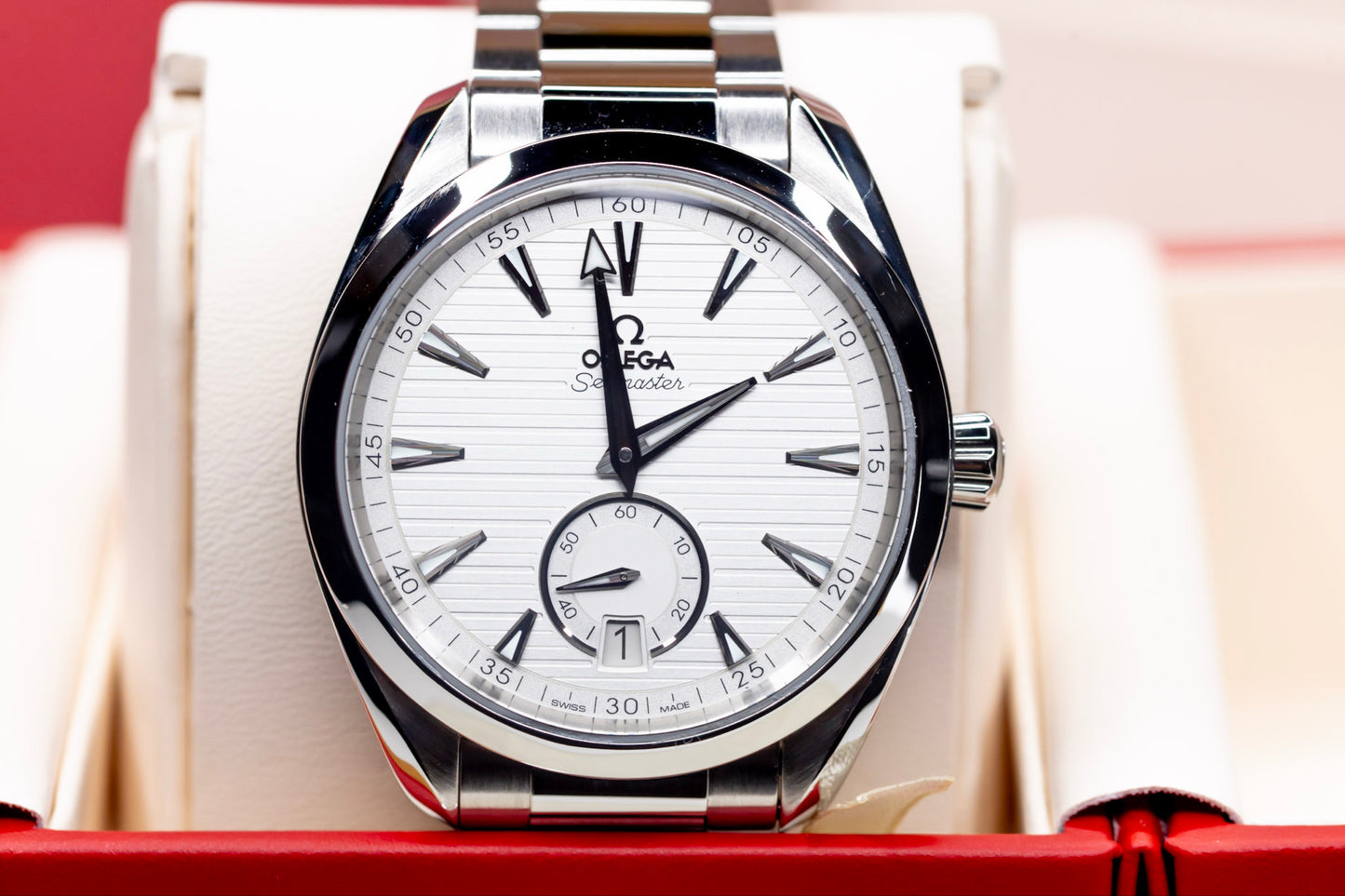 2025 Omega Seamaster Aqua Terra "Small Seconds" Complete Set