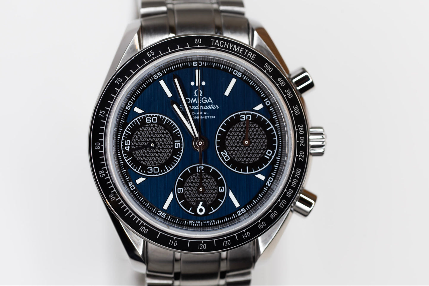 2017 Omega Speedmaster Racing Complete Original Box & Papers