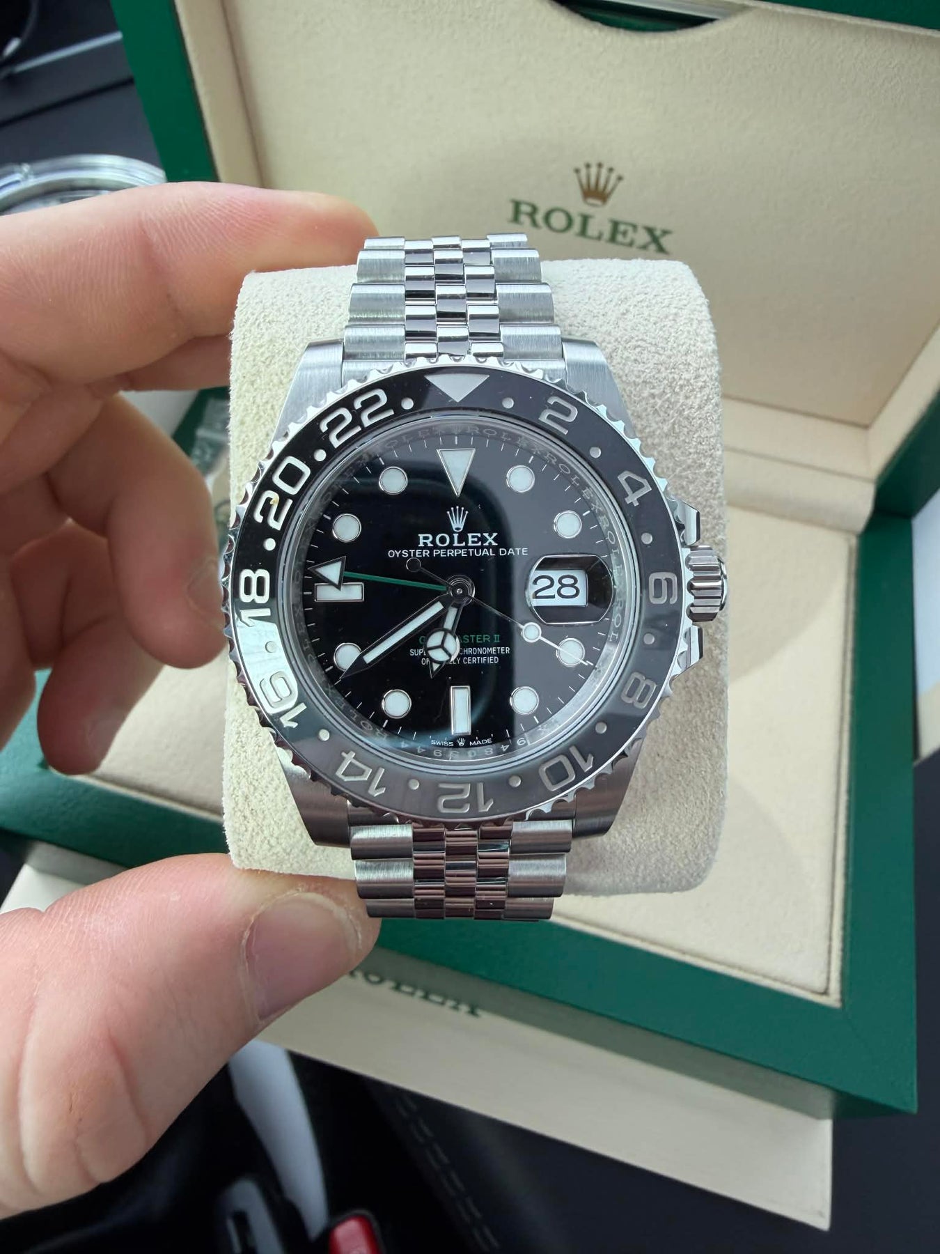 2024 Rolex GMT-Master II "Bruce Wayne" 126710GRNR-0004