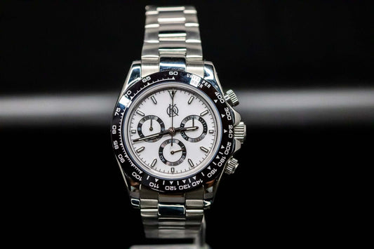 Kingdom 7750 Automatic Chronograph watch featuring Swiss movement and stainless steel design.