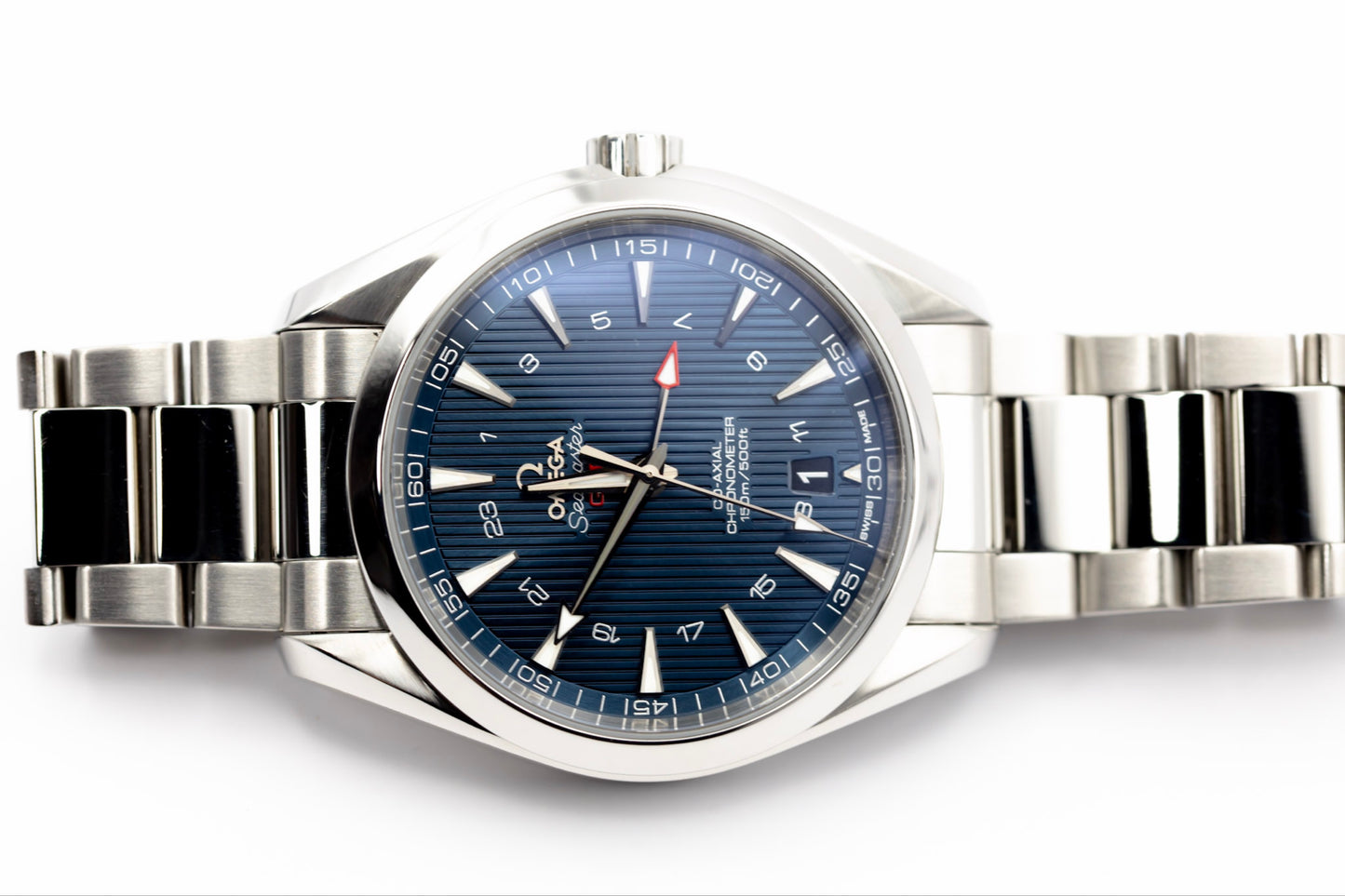 Omega Seamaster Aqua Terra GMT (Discontinued Dated 2025) Complete Set!