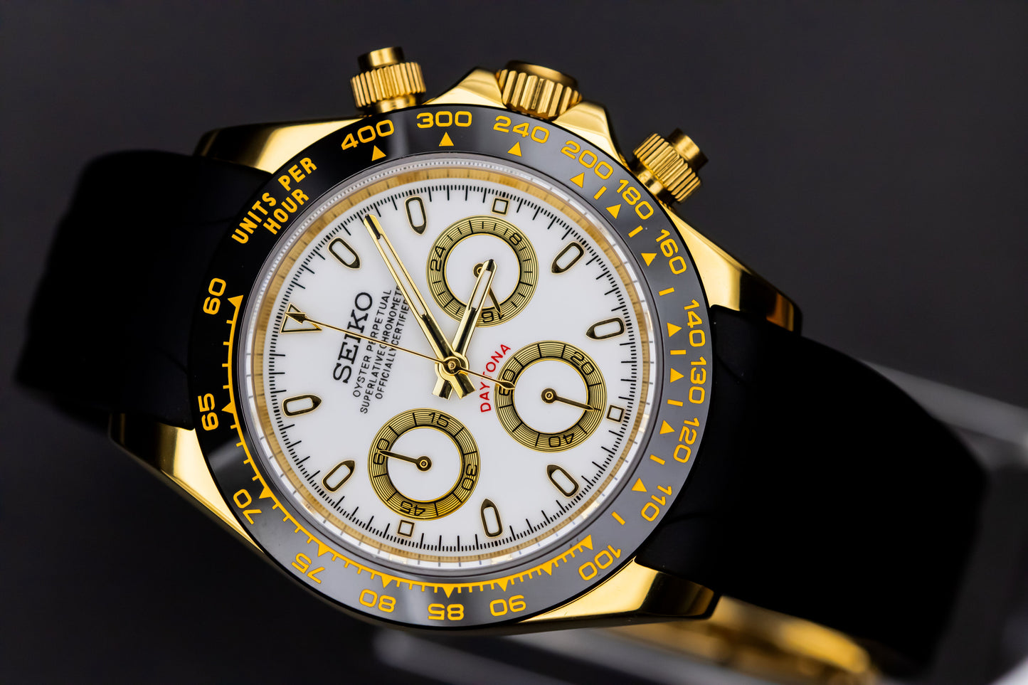 Seikomod Gold Daytona image 5