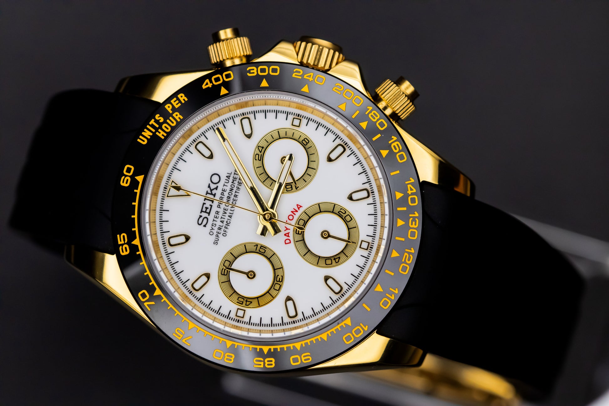 Seikomod Gold Daytona image 5
