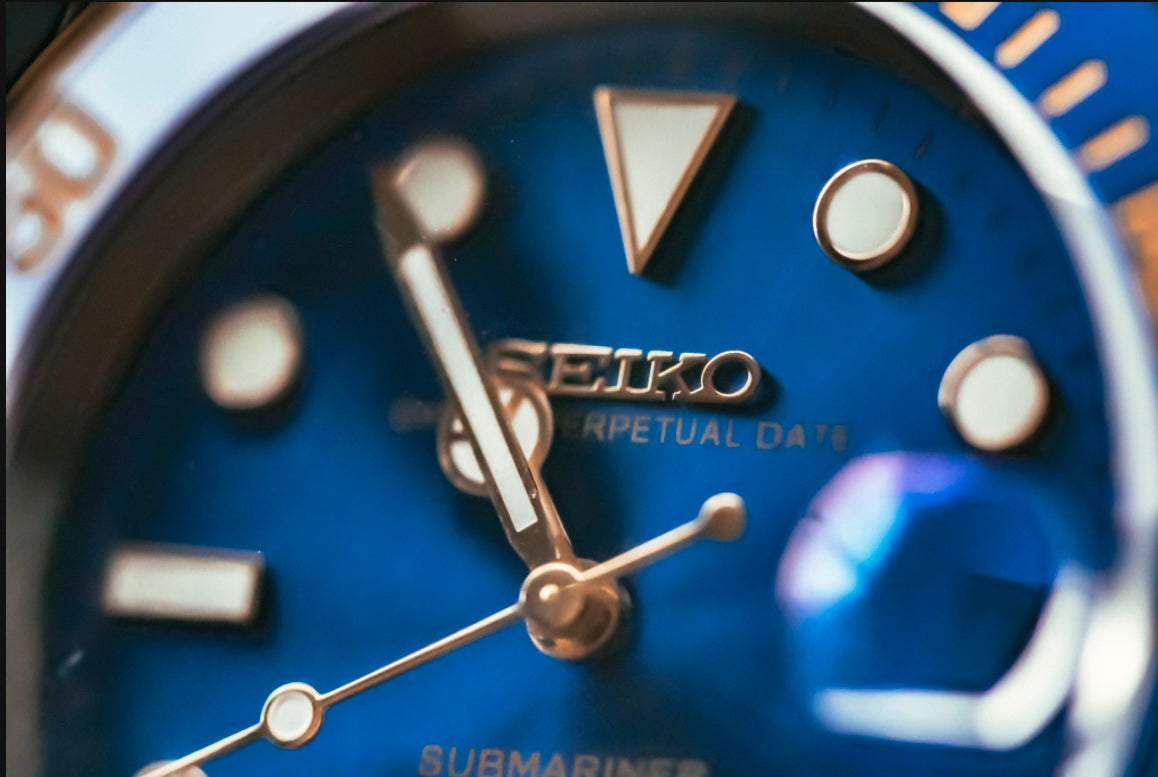 Seikomod "Bluesy" Two-tone Diver  image 3