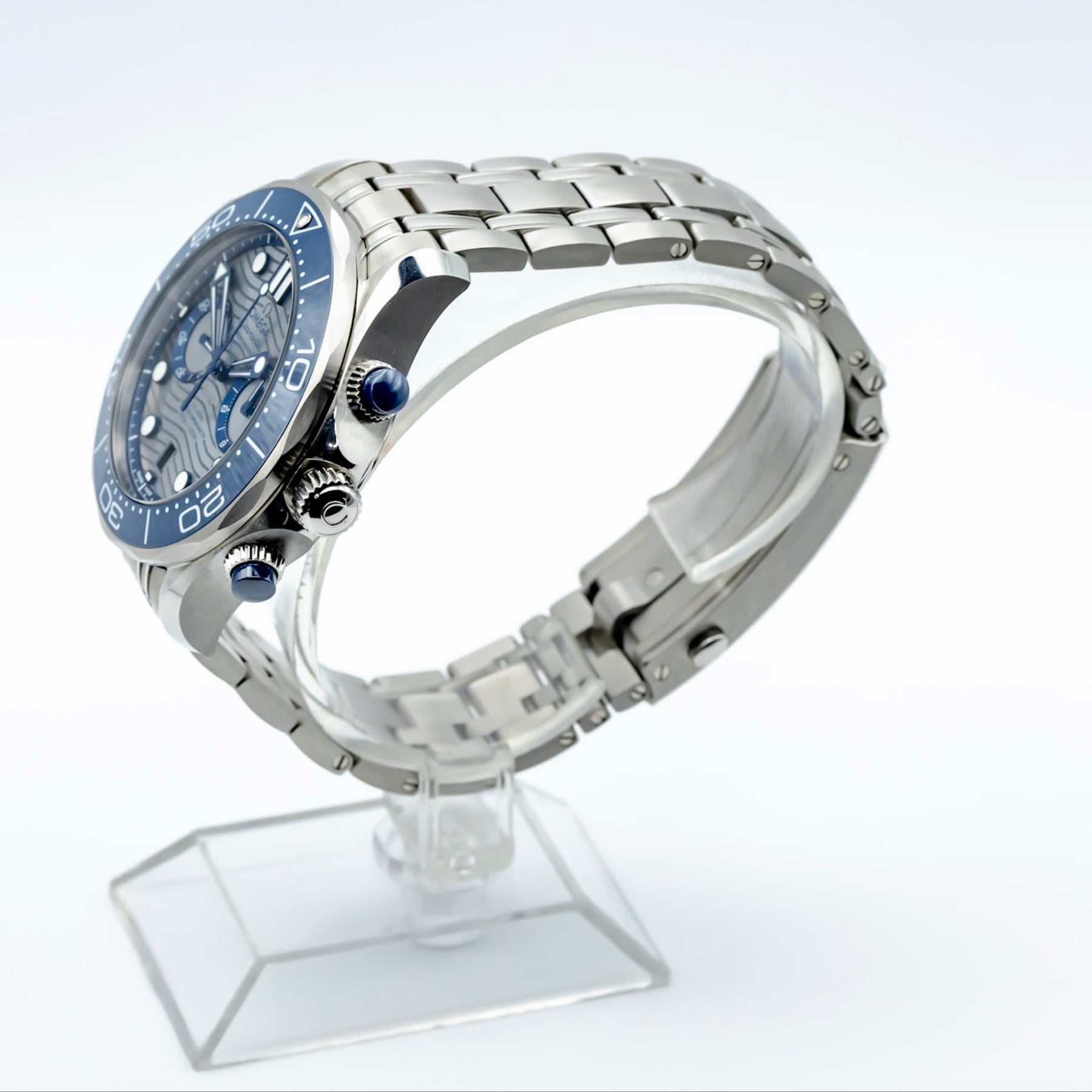 2022 Omega Seamaster Diver 300M Chrono Complete Set