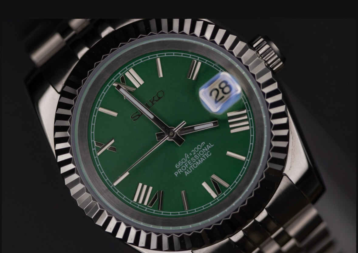 Seikomod Green DateJust image 4