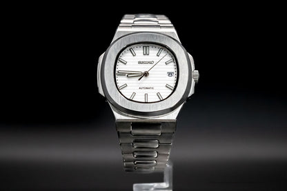 Seikomod Nautilus - White Dial image 0