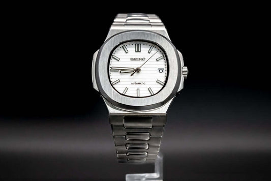 Seikomod Nautilus - White Dial image 0