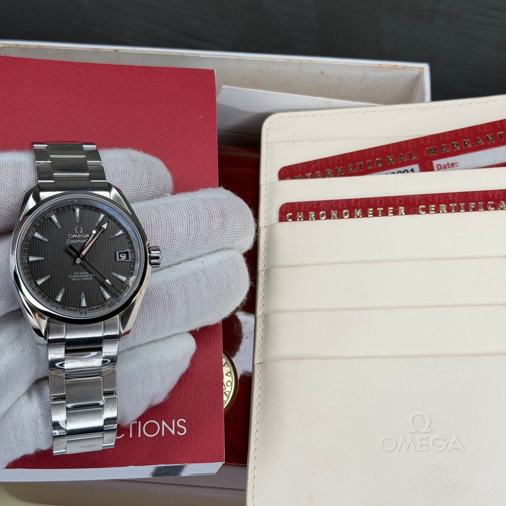 Omega Seamaster Aqua Terra 38.5mm Grey Dial (2021) – Ref. 231.10.39.21.06.001 | Full Set