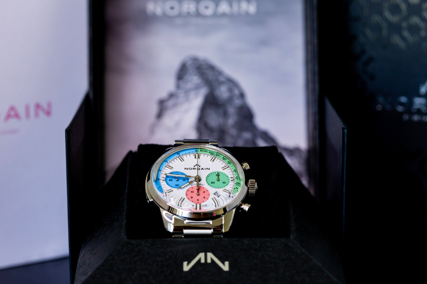Norqain Freedom 60 Chrono 40mm – “Enjoy Life” Ice Cream Limited Edition | Full Set | BNIB