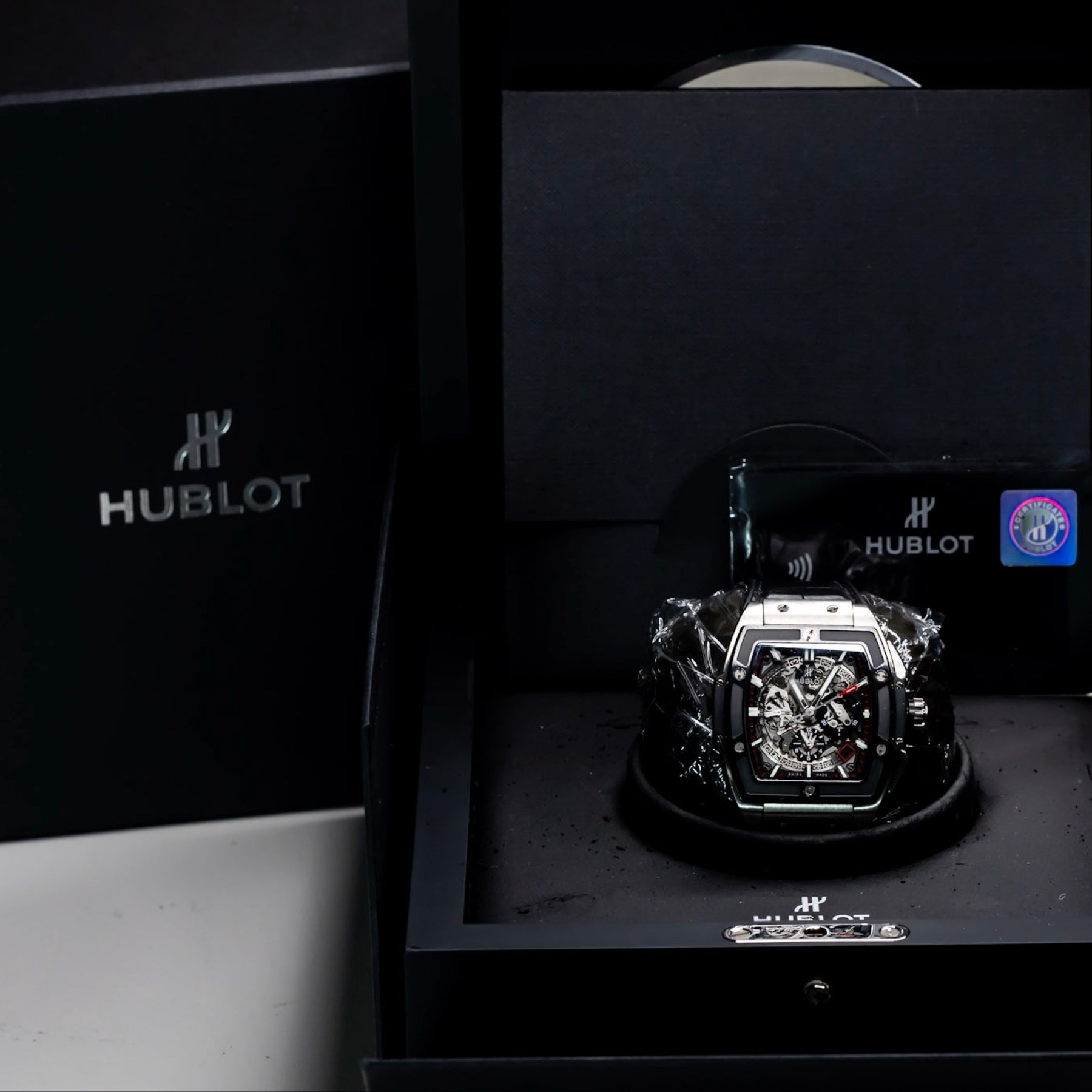 2020 Hublot Spirit of Big Bang Titanium Ceramic Chronograph Complete Set