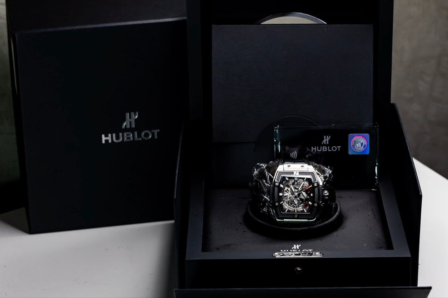 2020 Hublot Spirit of Big Bang Titanium Ceramic Chronograph Complete Set