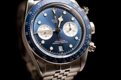 Tudor Black Bay Chrono Blue Dial, 79360B Full Set