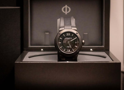 Baume & Mercier Riviera Automatic Skeleton Black-Steel ADLC (Ref. 10617)