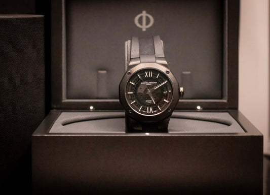 Baume & Mercier Riviera Automatic Skeleton Black-Steel ADLC (Ref. 10617)
