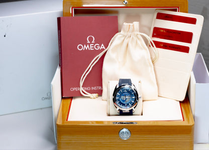 2025 Omega Seamaster Aqua Terra "World Timer" Complete Set
