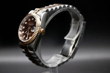 Chocolate Diamond DateJust Seikomod image 1