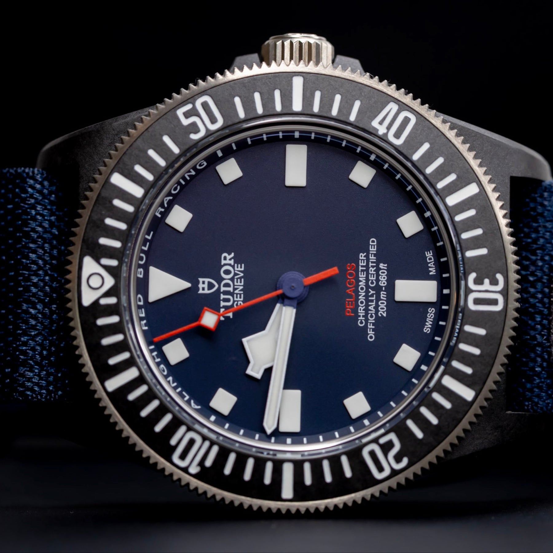 Tudor Pelagos FXD Alinghi Red Bull Racing Chronograph 25807KN Carbon 43mm