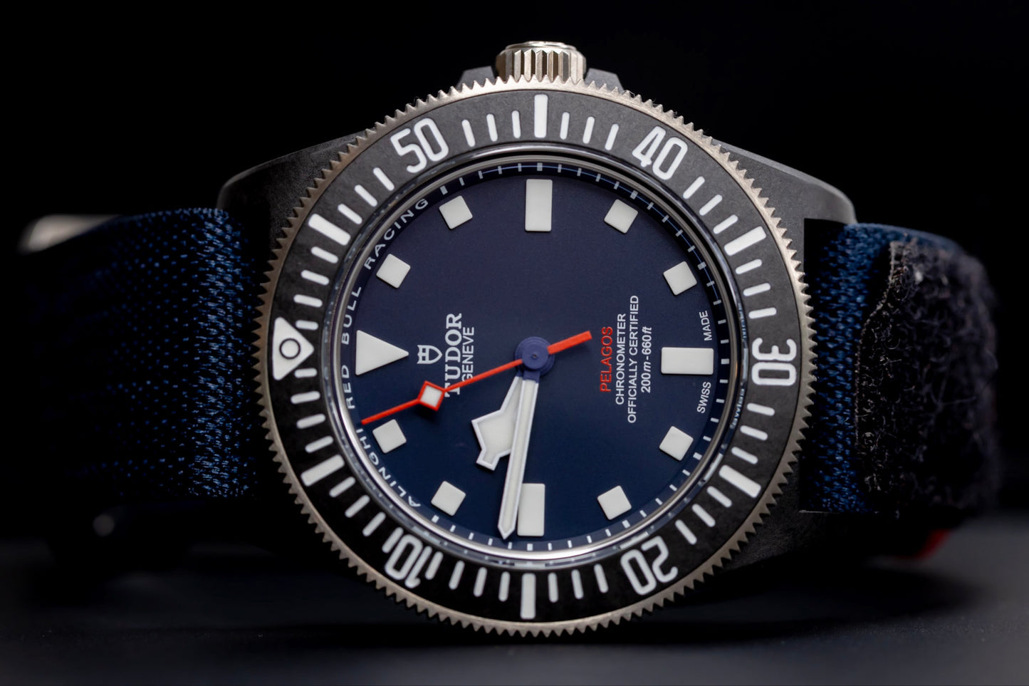 Tudor Pelagos FXD Alinghi Red Bull Racing Chronograph 25807KN Carbon 43mm