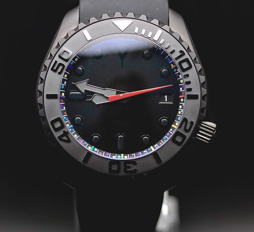 Seikomod Dark Knight - Stealth SKX image 0