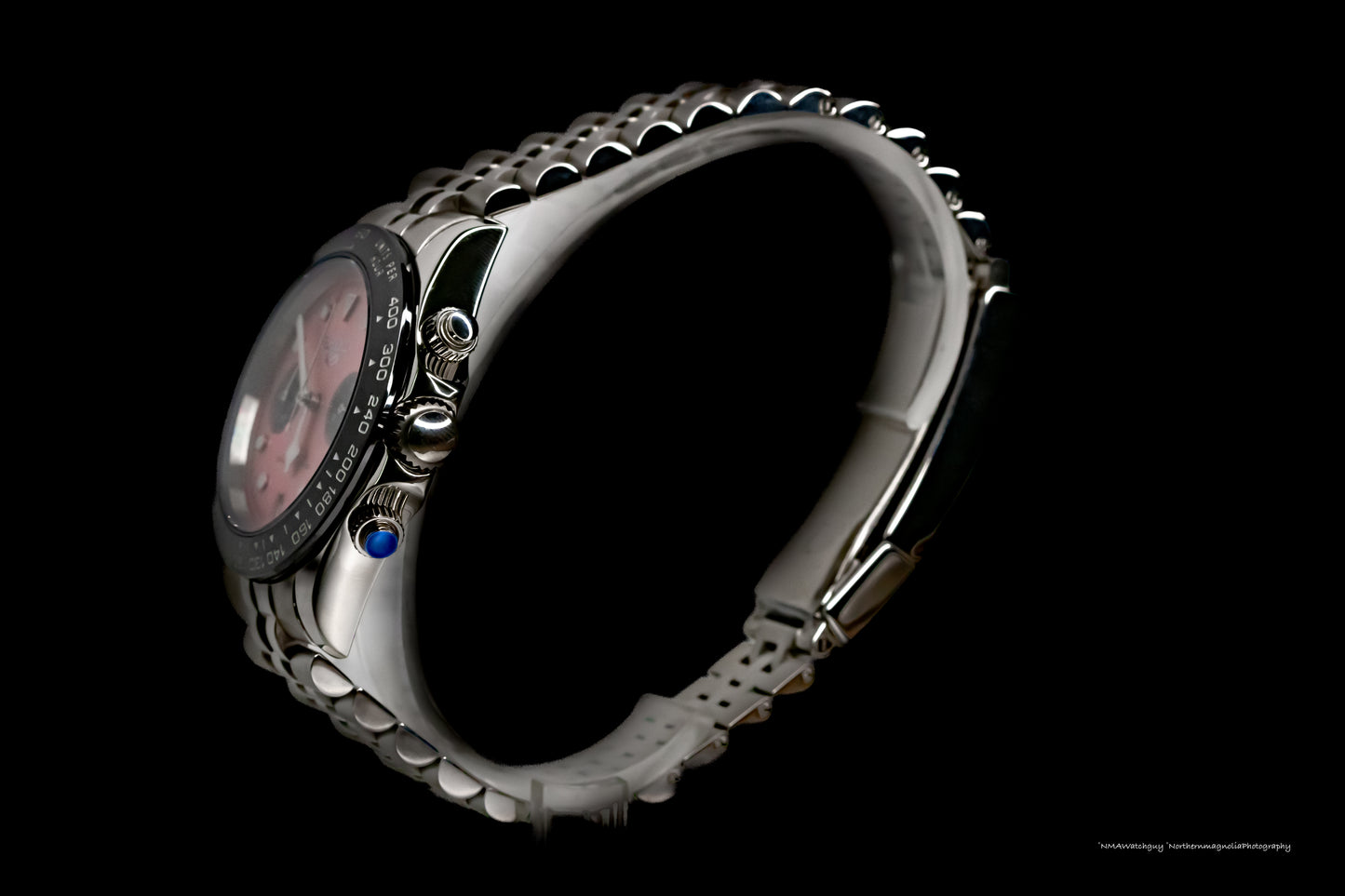 Seikomod Pink BB Chrono image 1